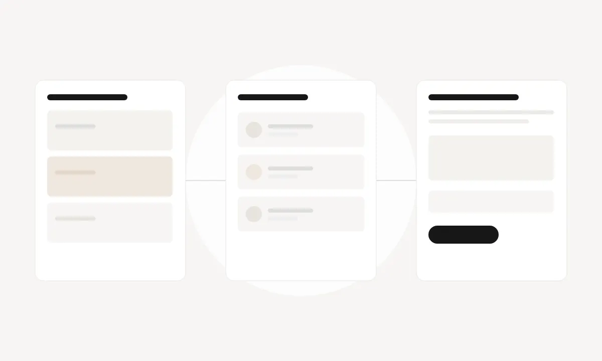 Esquema de una web de abogados: áreas de práctica, ficha de equipo y un camino claro para contactar.